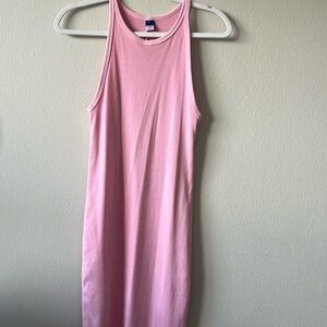 Old Navy pink dress size M